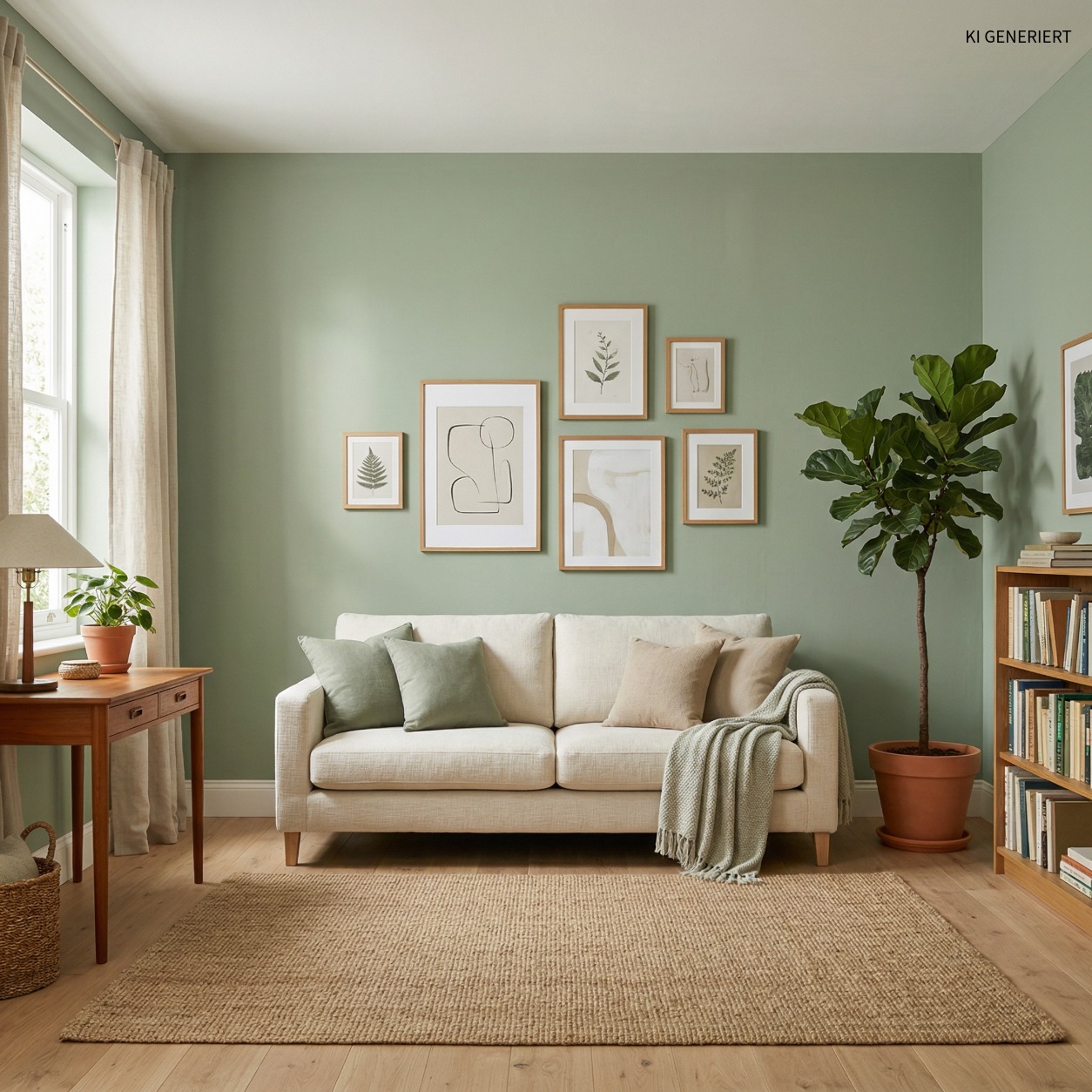 Salbeigrün Y01 60 15 – Moderne matte Wandfarbe für innen 