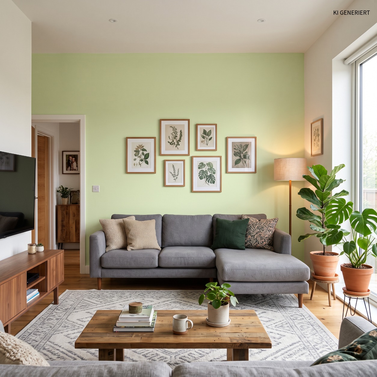 Lindgrün 36305 – Frische, matte Wandfarbe für ein natürliches Zuhause