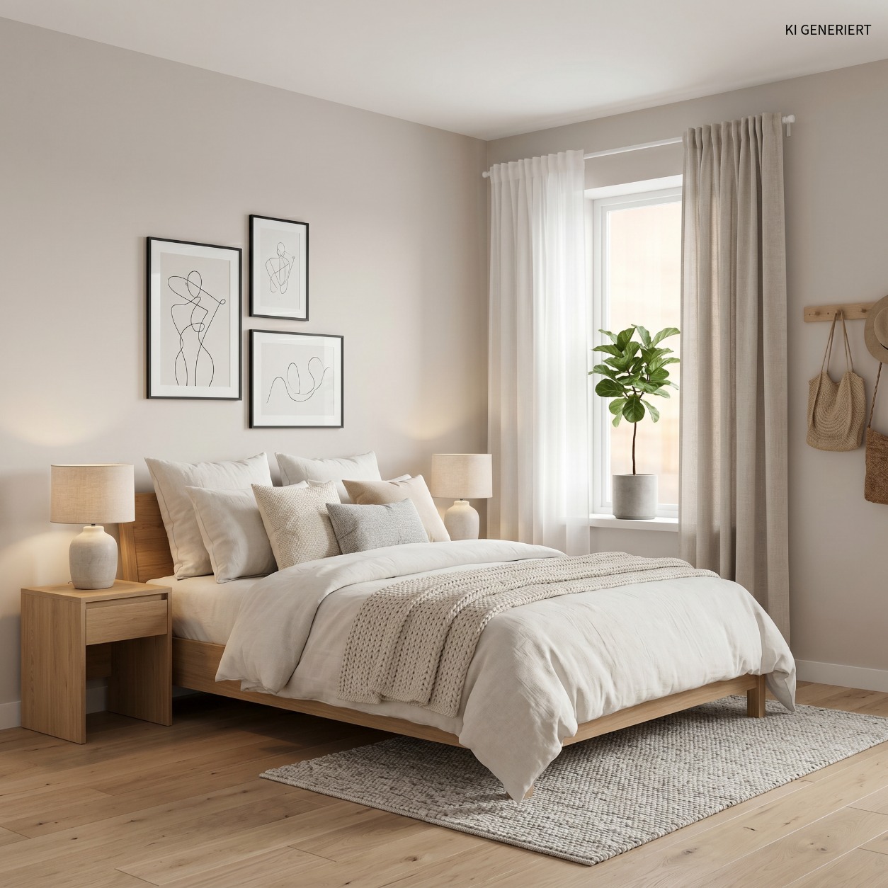 Mandel Greige Y13 90 03 – Moderne matte Wandfarbe in warmem Grau-Beige