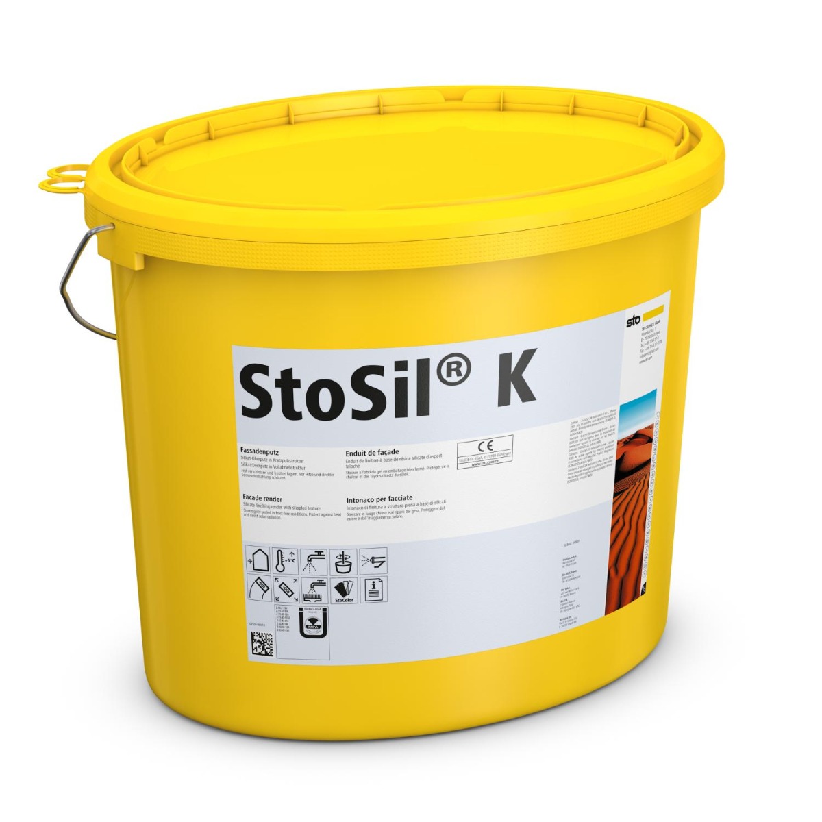 StoSil R-25 kg Korn 3,0-Weiß