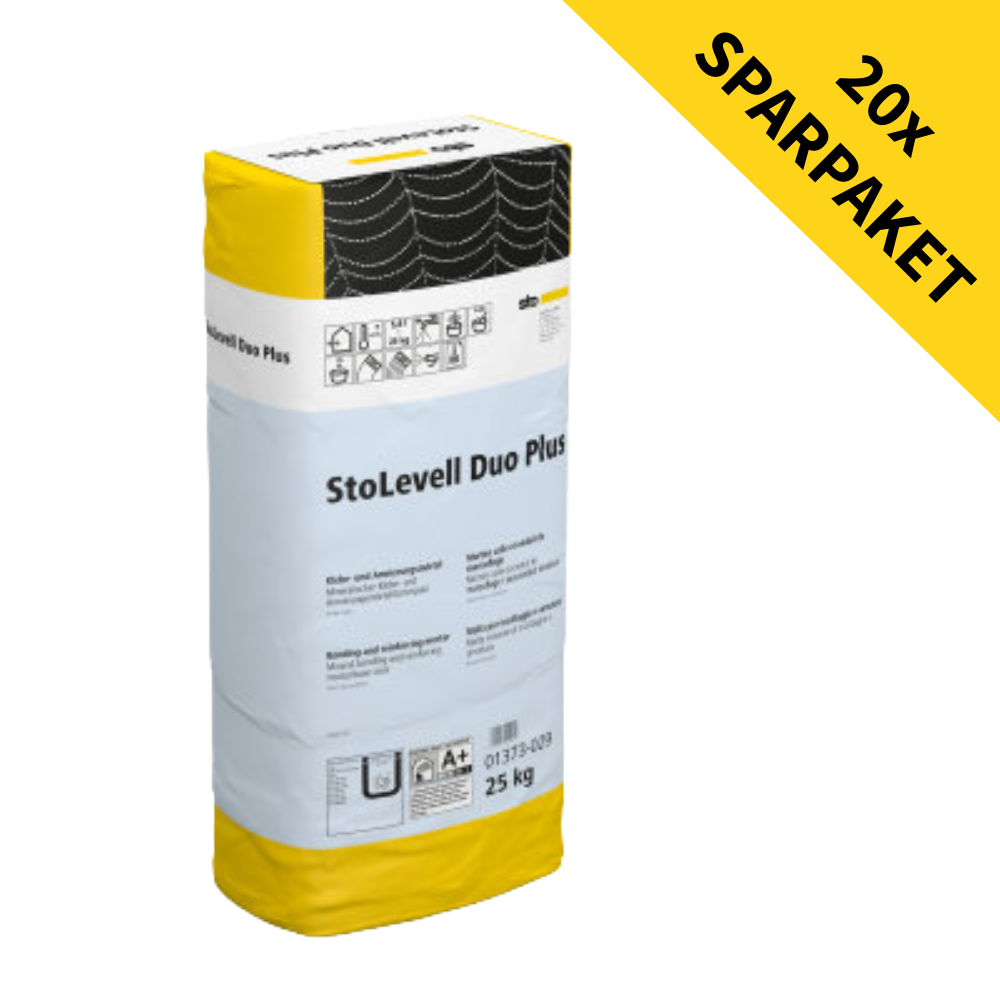 Sparpaket - StoLevell Duo plus, 20 Sack á 25 Kilo