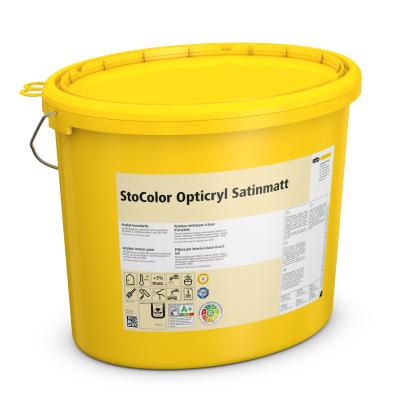 StoColor Opticryl Satinmatt-2,5 Liter Eimer-Farbtonklasse I 2,5 Liter