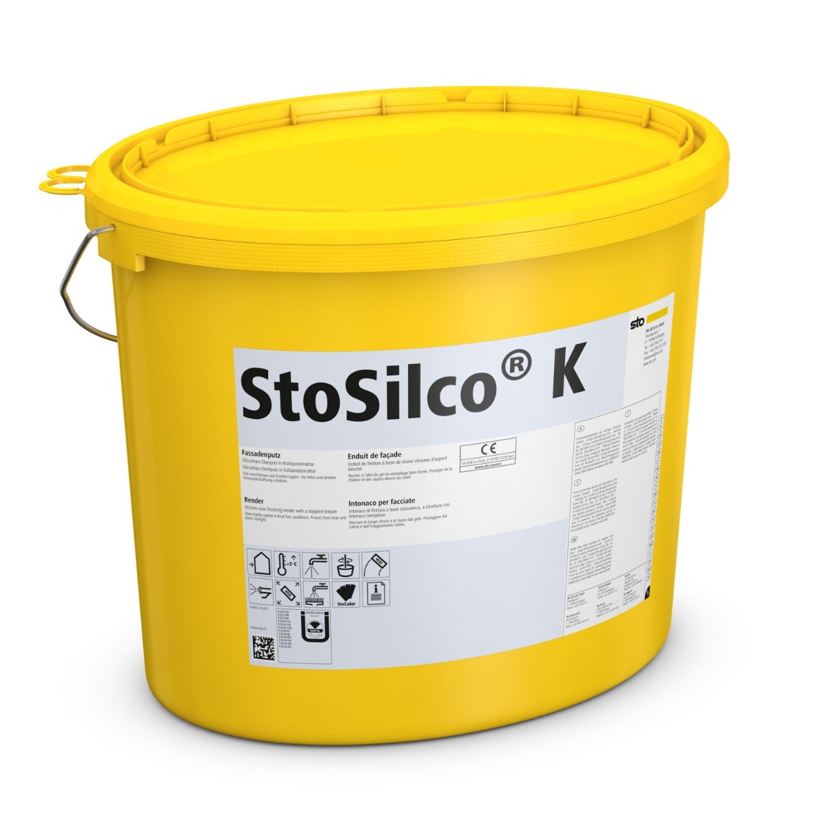 StoSilco R -Weiß-25 kg Korn 1,5