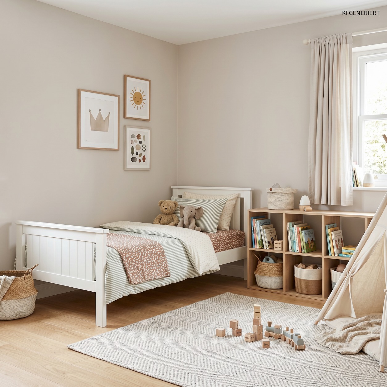 Mandel Greige Y13 90 03 – Moderne matte Wandfarbe in warmem Grau-Beige