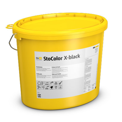 StoColor X-Black-Weiß-15 Liter Eimer